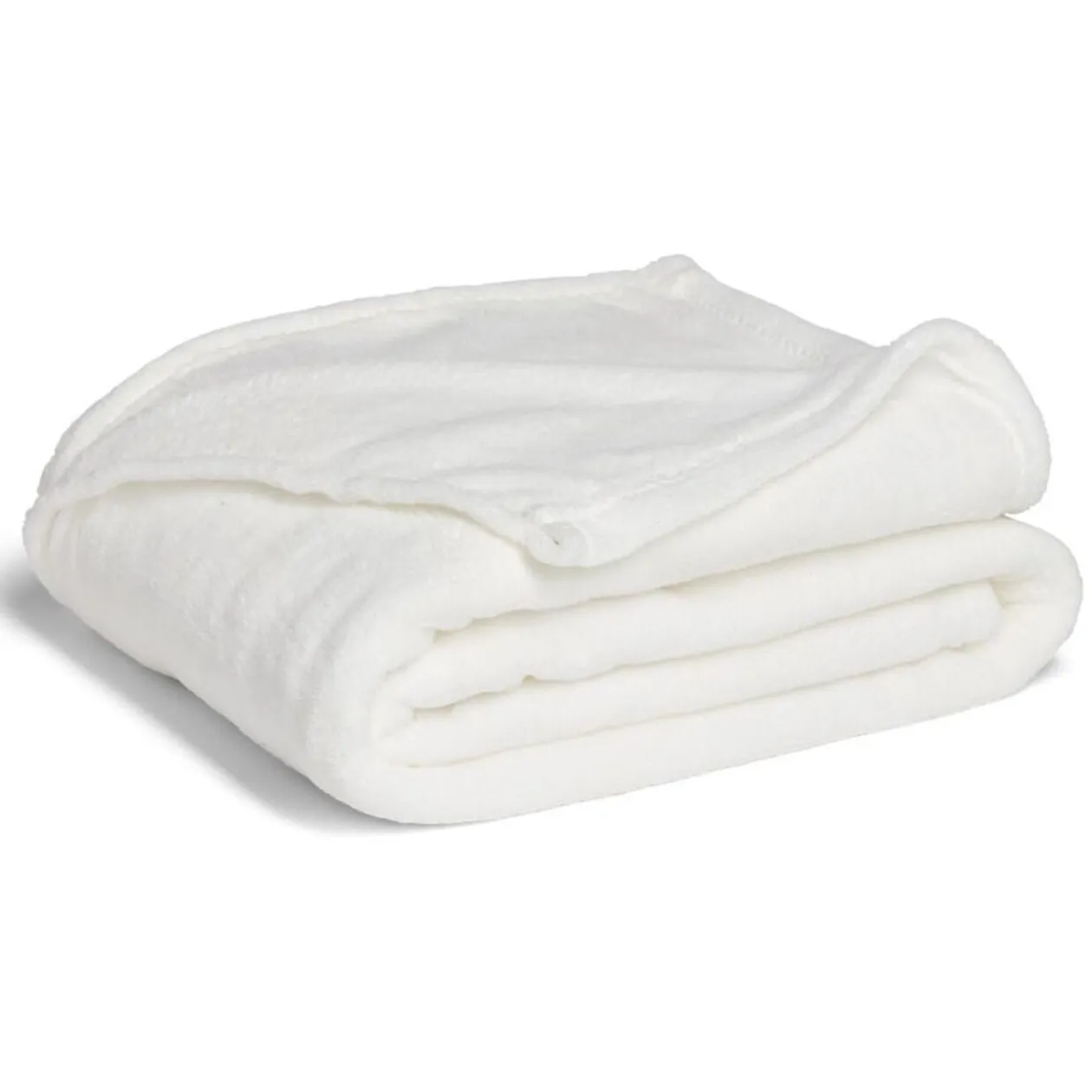 Couverture flanelle 150x200cm polyester - 3 coloris