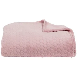 Couverture microfibre uni 220x200 cm