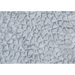 Couverture polaire dos sherpa gris beige