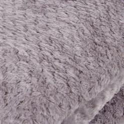 Couverture unie beige gris ou rose 230x230 cm