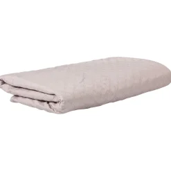 Couvre lit 2 places taupe