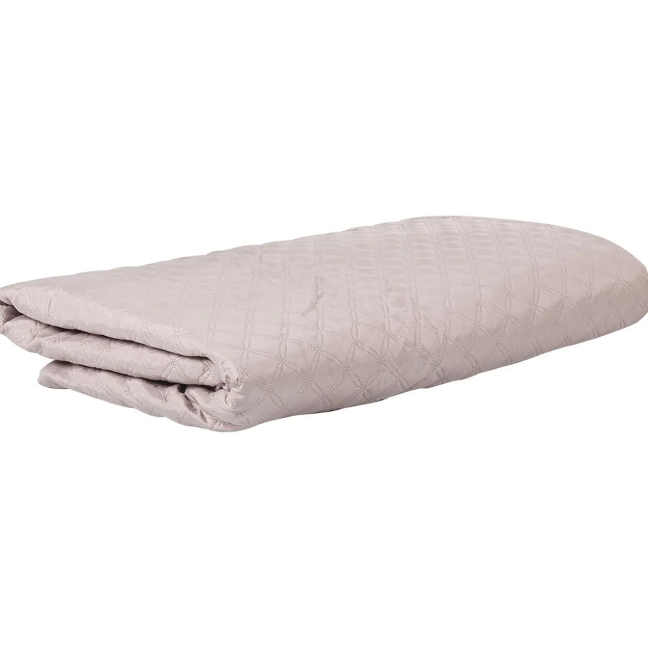 Couvre lit 2 places taupe