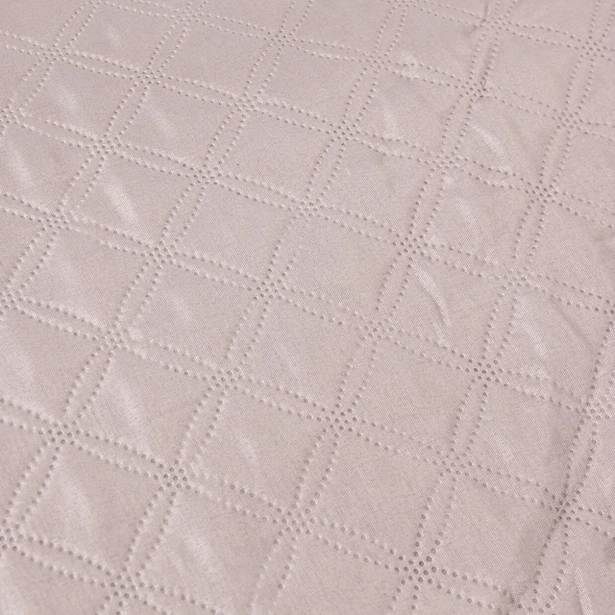 Couvre lit 2 places taupe