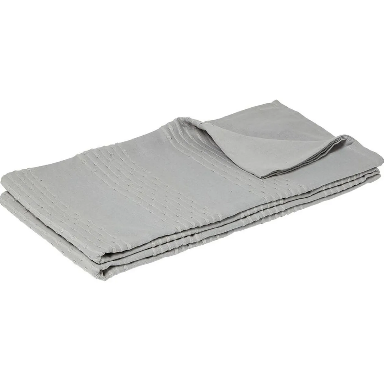 Couvre lit à rayures 2 personnes 100% coton 220x240cm