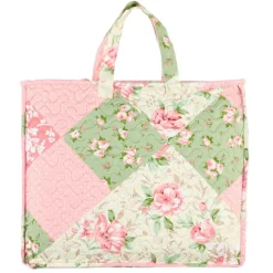 Couvre lit avec sac imitation boutis