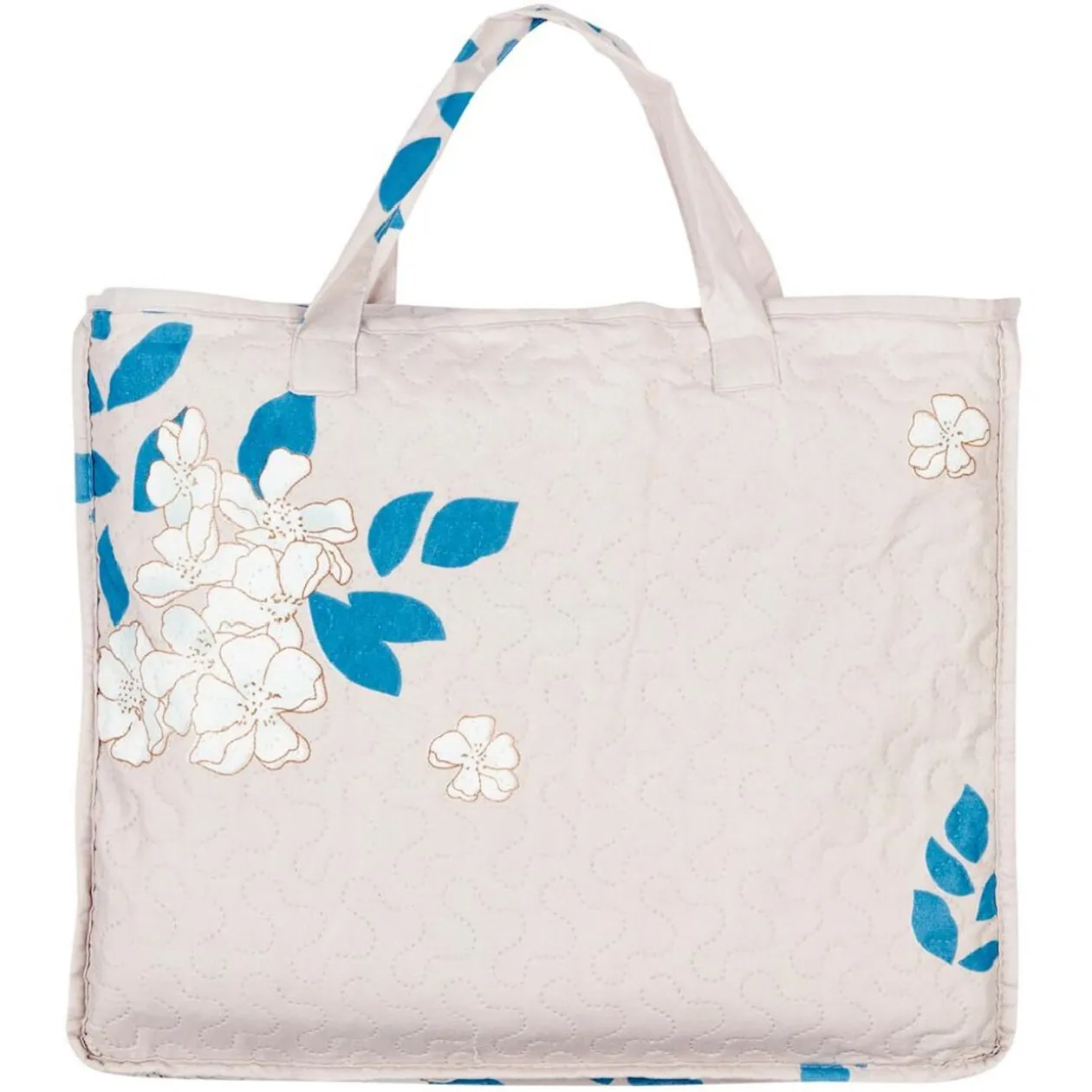 Couvre lit avec sac imitation boutis