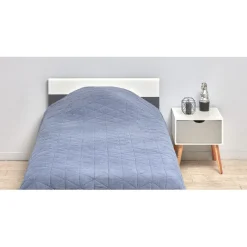 Couvre lit bleu Anstar Home