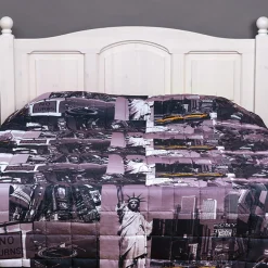 Couvre lit design New York