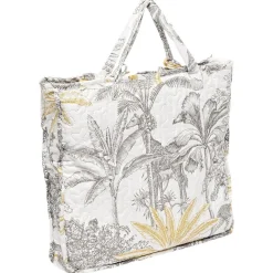 Couvre lit imprimé reversible 240x220cm avec 2 taie et son tote bag