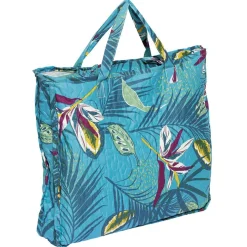 Couvre lit imprimé reversible 240x220cm avec 2 taie et son tote bag