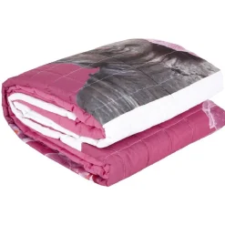 Couvre lit matelassé design zen Bouddha