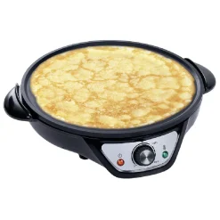 Crêpière en aluminium noir