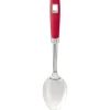 Cuillère à servir inox manche en polypropylène rouge