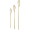 Cuillère en bois x3