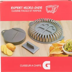 Cuiseur à chips micro-ondes