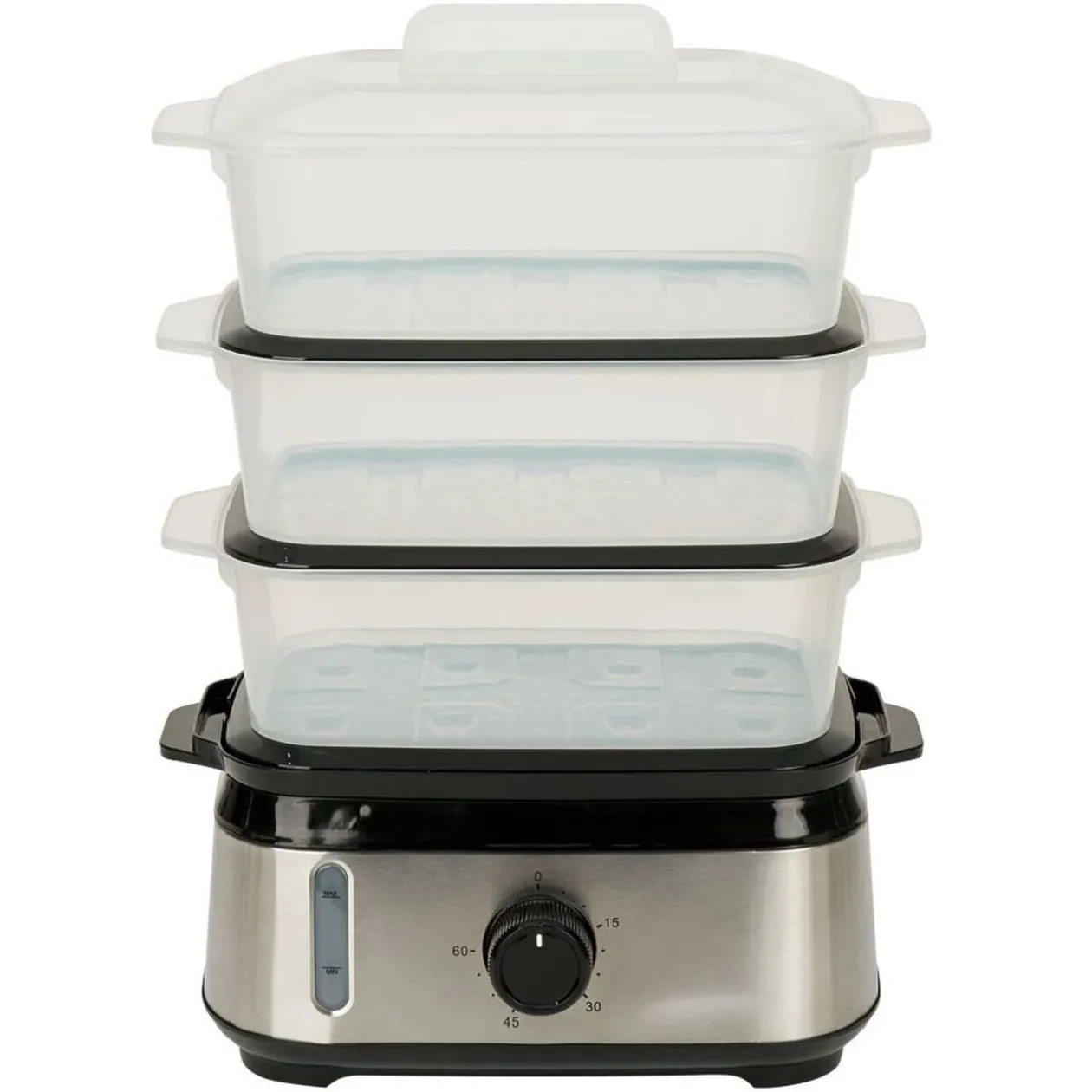 Cuiseur vapeur 3x3L avec minuteur