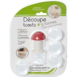 Découpe toast 5 formes