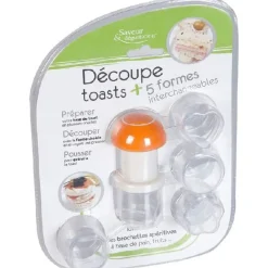 Découpe toast 5 formes