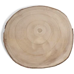Dessous de plat rondin de bois