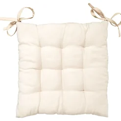 Dessus de chaise beige écru