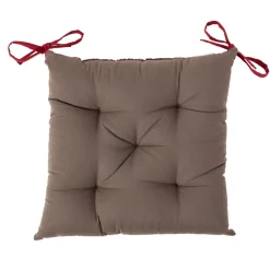 Dessus de chaise matelassé rouge brique Dolce Vita