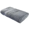 Drap de bain maxi 90x150cm coton gris denim
