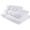 Drap de bain maxi 90x150cm coton blanc craie