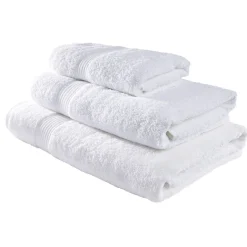 Drap de bain maxi 90x150cm coton blanc craie