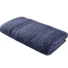 Drap de bain 70x130cm coton bleu marine