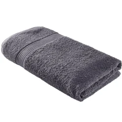 Drap de bain 70x130cm coton gris fusain