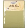 Drap de lit 2 personnes vert anis