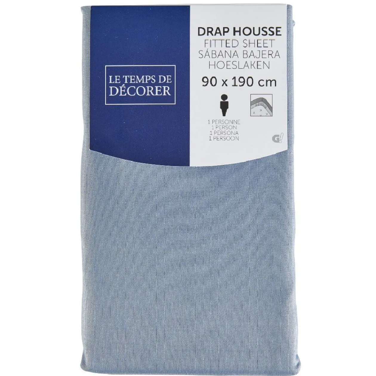 Drap housse 1 personne