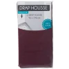 Drap housse 1 personne violet