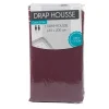Drap housse 2 personnes violet