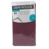 Drap housse 2 personnes violet