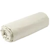 Drap housse couleur blanc lin 2 personnes