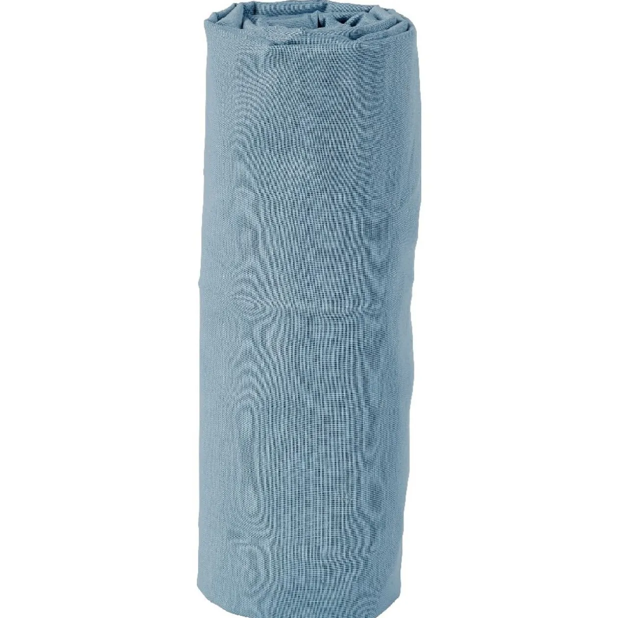 Drap housse uni 2 personnes bleu clair