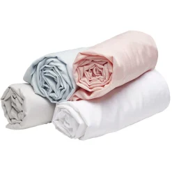 Drap housse uni 140 x 190 cm