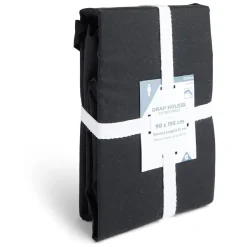 Drap housse 140x190cm 100% coton noir