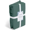 Drap housse 140x190cm 100% coton vert