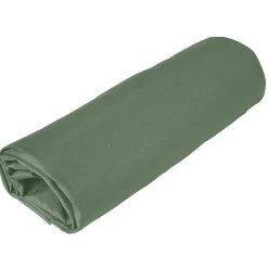 Drap housse 160x200cm 100% coton vert