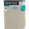 Drap plat 2 personnes ficelle