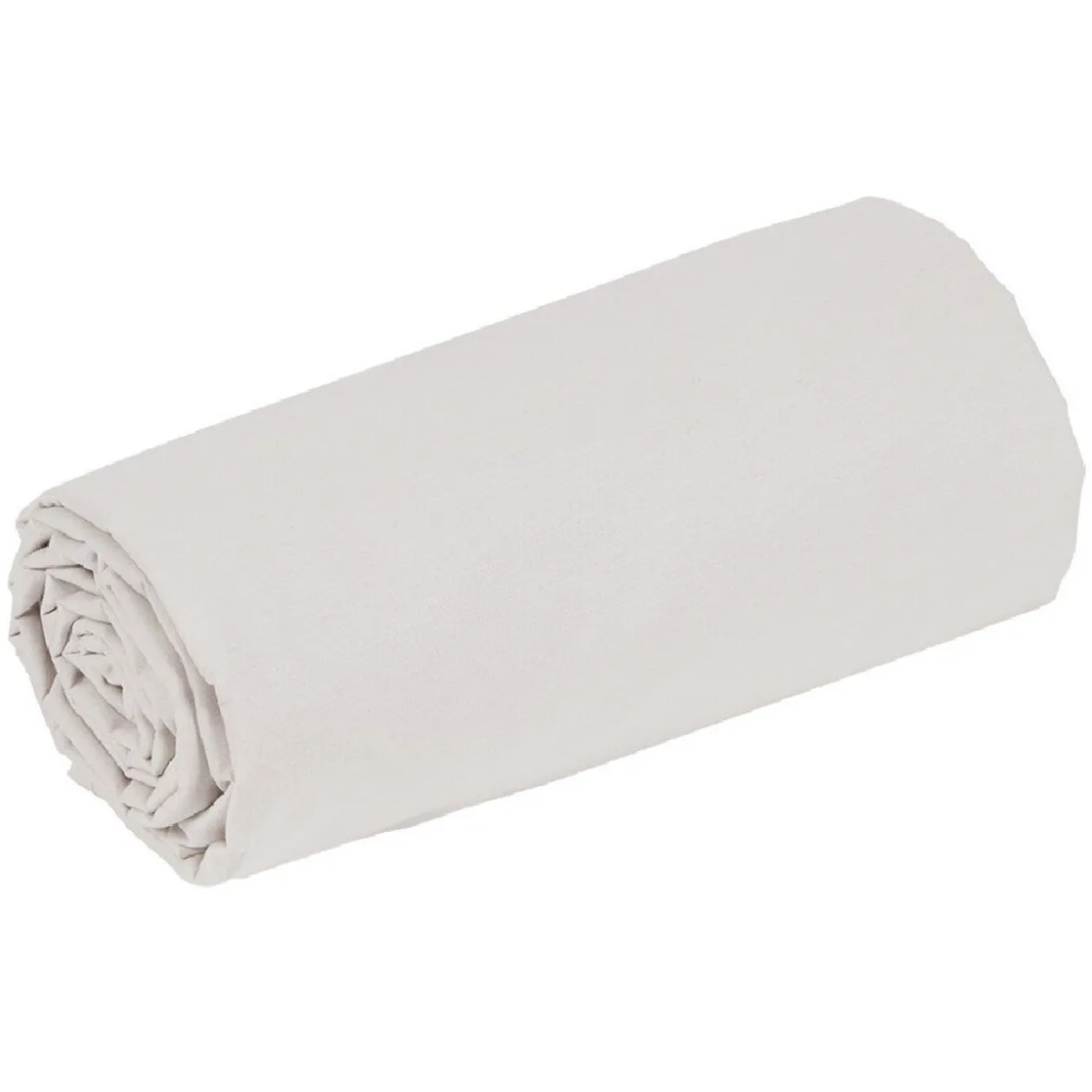 Drap plat uni coloré en percale 2 personnes 240x300 cm