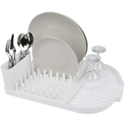 Egouttoir à vaisselle blanc
