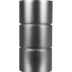 Embout pour tringle à rideaux x2 couleur métal nickel