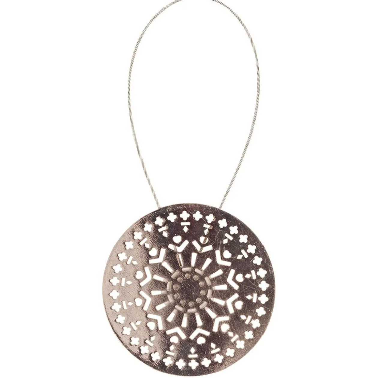 Embrasse aimantée ronde motif celte bois naturel