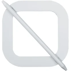 Embrasse carrée bois gris