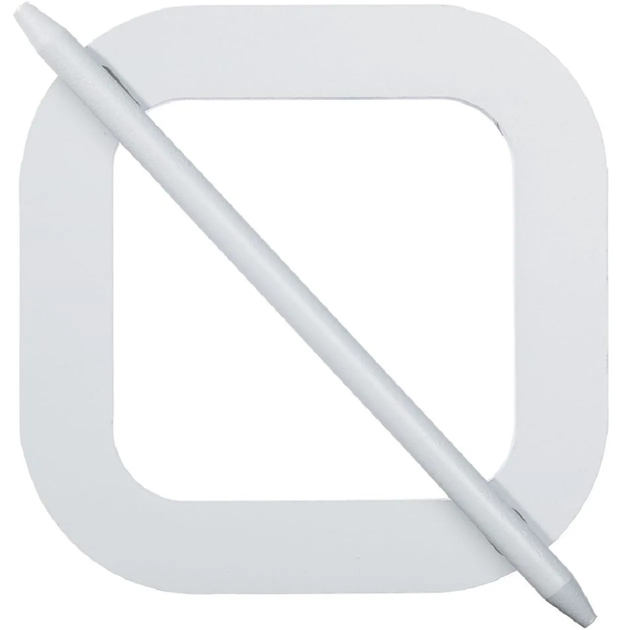 Embrasse carrée bois gris