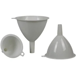 Entonnoir blanc x3