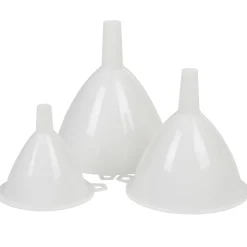 Entonnoir blanc x3